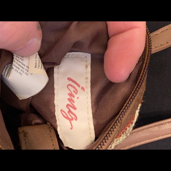 Orange Boho Aztec Crossbody Bag - Picture 7 of 9